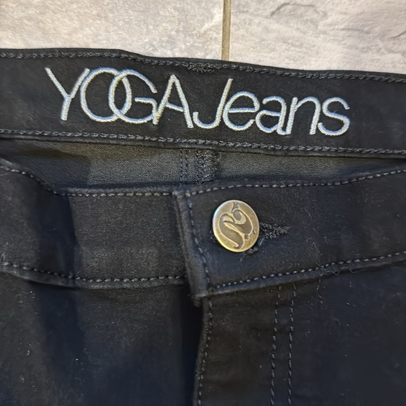 Yoga Jeans Women's Black Denim - Picture 3 of 4